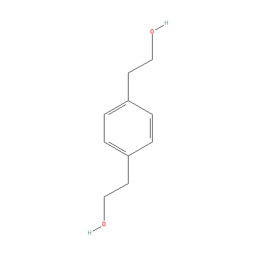 Chemical structure of 1,4-Benzenediethanol