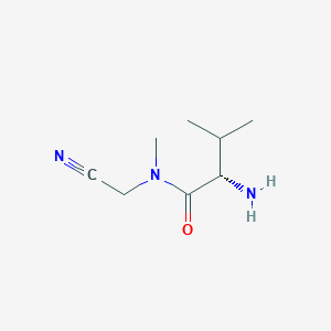 Chemical structure of 1,4,9-triazaspiro[5.5]undecan-5-one