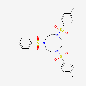 Chemical structure of 1,4,7-Tris[(4-Methylphenyl)Sulfonyl]-1,4,7-Triazonane