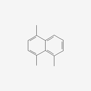 Chemical structure of 1,4,5-Trimethylnaphthalene