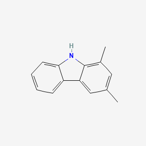 Chemical structure of 1,3-Dimethyl-9H-carbazole