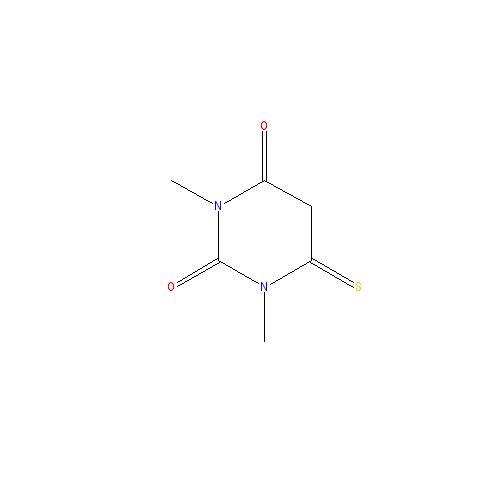 Chemical structure of 1,3-Dimethyl-6-thioxodihydropyrimidine-2,4(1H,3H)-dione