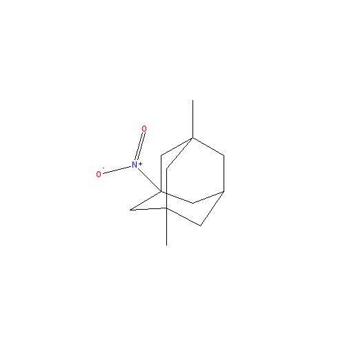 Chemical structure of 1,3-Dimethyl-5-nitroadamantane