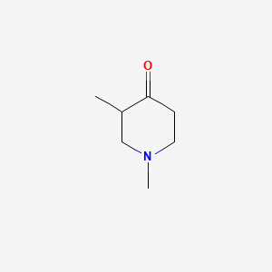 Chemical structure of 1,3-Dimethyl-4-piperidone