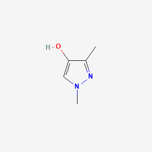 Chemical structure of 1,3-Dimethyl-1H-pyrazol-4-ol