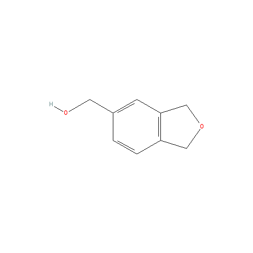 Chemical structure of 1,3-Dihydro-2-Benzofuran-5-Ylmethanol