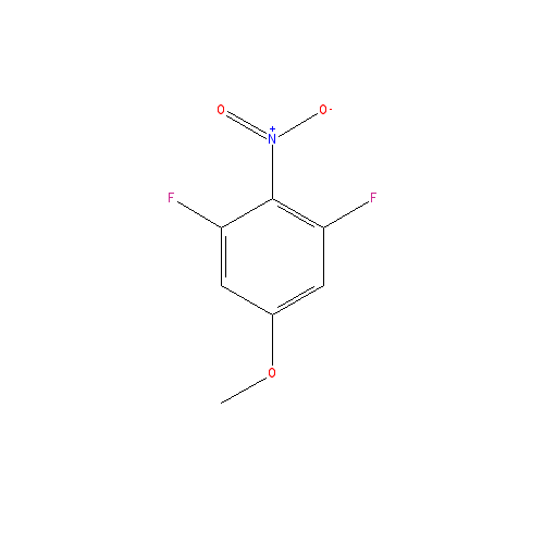 Chemical structure of 1,3-Difluoro-5-methoxy-2-nitrobenzene
