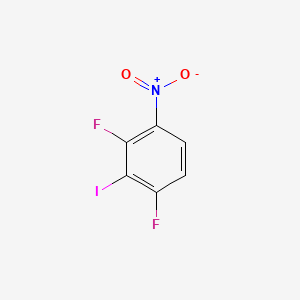 Chemical structure of 1,3-Difluoro-2-iodo-4-nitrobenzene