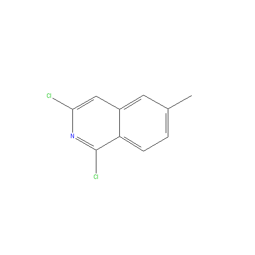 Chemical structure of 1,3-Dichloro-6-methylisoquinoline