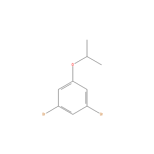 Chemical structure of 1,3-Dibromo-5-isopropoxybenzene