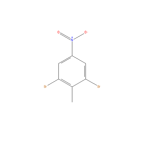 Chemical structure of 2,6-Dibromo-4-nitrotoluene