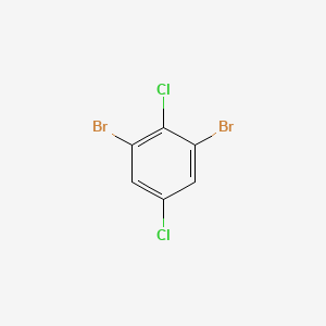 Chemical structure of 1,3-Dibromo-2,5-dichlorobenzene
