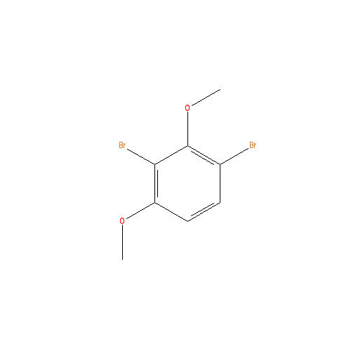 Chemical structure of 1,3-Dibromo-2,4-dimethoxybenzene