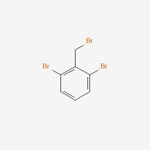 Chemical structure of 1,3-DibroMo-2-(broMoMethyl)benzene