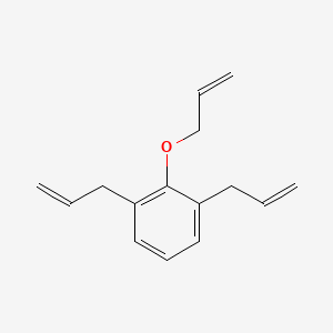 Chemical structure of 2,6-Diallyl phenyl allyl ether
