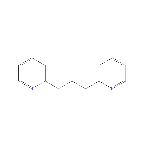 Chemical structure of 1,3-Di(2-pyridyl)propane
