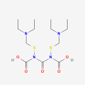 Chemical structure of 1,3-Bis[1-(methylsulfonyl)-4-piperidinyl]urea