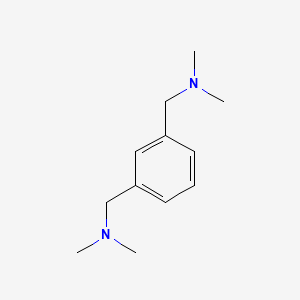 Chemical structure of 1,3-Bis(dimethylaminomethyl)benzene