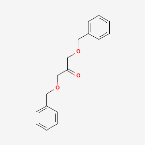 Chemical structure of 1,3-Bis(benzyloxy)propan-2-one
