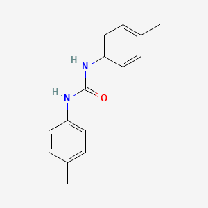 Chemical structure of 1,3-Bis(4-methylphenyl)urea