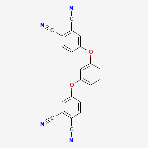 Chemical structure of 1,3-Bis(3,4-dicyanophenoxy)benzene