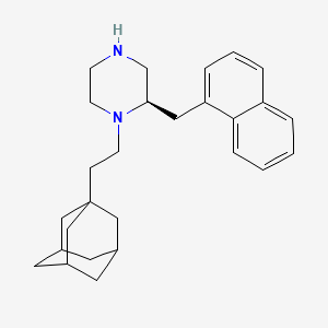 Chemical structure of 1,3-Bis(2,6-diisopropylphenyl)imidazol-2-ylidene