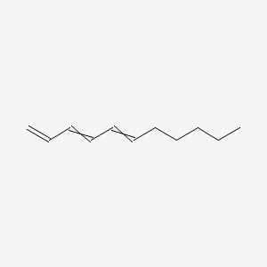Chemical structure of 1,3,5-Undecatriene