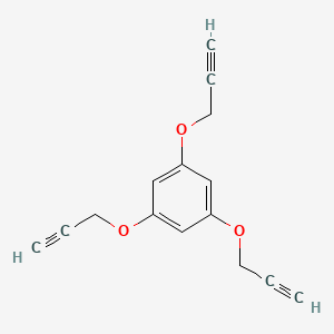 Chemical structure of 1,3,5-Tris(2-propynyloxy)benzene