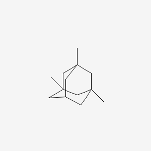 Chemical structure of 1,3,5-Trimethyladamantane
