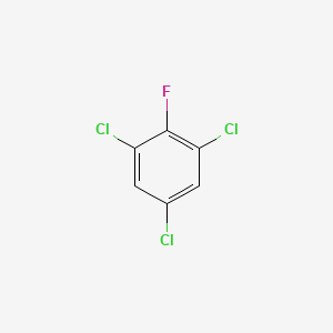Chemical structure of 1,3,5-Trichloro-2-fluorobenzene