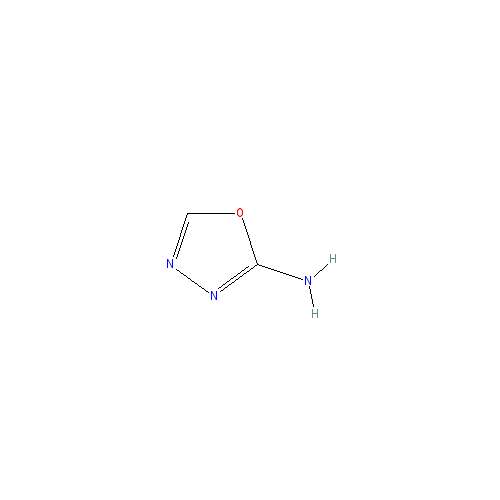 Chemical structure of 1,3,4-Oxadiazol-2-amine
