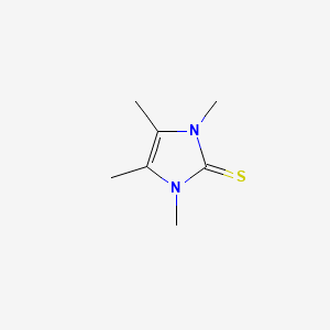 Chemical structure of 1,3,4,5-Tetramethyl-2,3-dihydro-1H-imidazol-2-thione