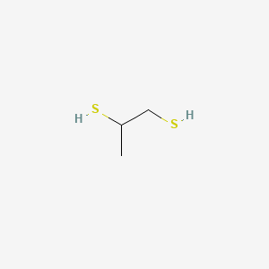 Chemical structure of 1,2-Propanedithiol