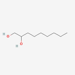 Chemical structure of 1,2-Nonanediol