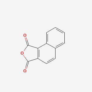 Chemical structure of 1,2-Naphthalic Anhydride