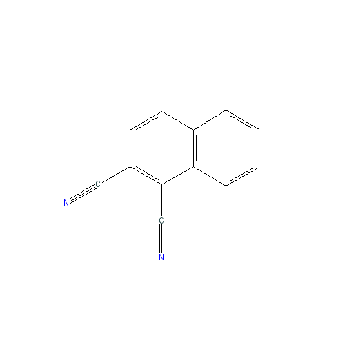 Chemical structure of 1,2-Naphthalenedicarbonitrile