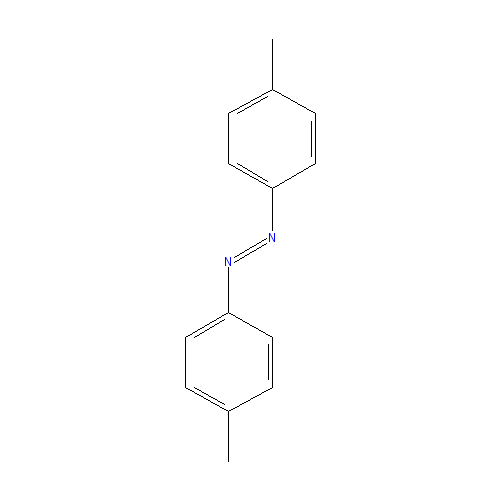 Chemical structure of 1,2-Di-p-tolyldiazene