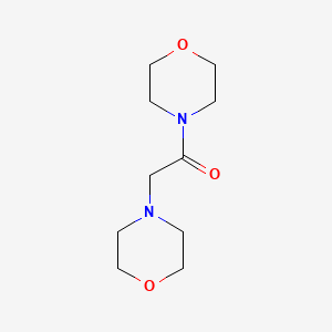 Chemical structure of 1,2-Dimorpholinoethanone