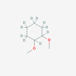 Chemical structure of 1,2-DIMETHOXYBENZENE-D10