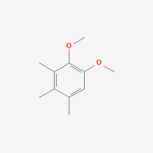 Chemical structure of Benzene, dimethoxytrimethyl-