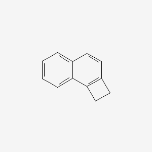Chemical structure of 1,2-dihydrocyclobuta[a]naphthalene