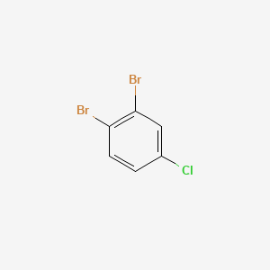 Chemical structure of 1,2-Dibromo-4-chlorobenzene