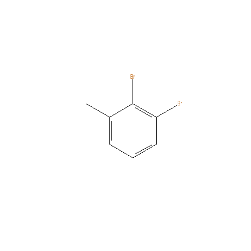 Chemical structure of 1,2-Dibromo-3-methylbenzene