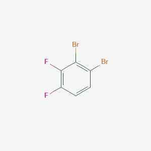 Chemical structure of 1,2-Dibromo-3,4-difluorobenzene