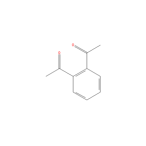 Chemical structure of 1,2-Diacetylbenzene