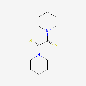 Chemical structure of 1,2-Di(piperidin-1-yl)ethane-1,2-dithione