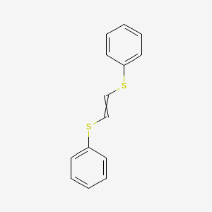 Chemical structure of 1,2-Bis(phenylthio)ethylene