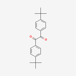 Chemical structure of 1,2-bis(4-tert-butylphenyl)ethane-1,2-dione
