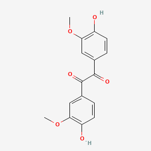 Chemical structure of Vanillil