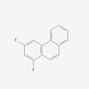 Chemical structure of 1,2-Bis(4-fluorophenyl)ethyne